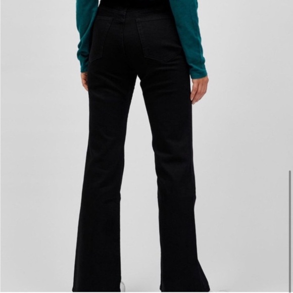 NWT! GAP Black Stretch Boot Leg Mid-Rise Jeans - Multiple Sizes 🩵 - Picture 4 of 10